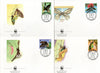 Papua New Guinea 1988 WWF Butterfly Moth Insect Wildlife Sc 699-70 FDCs # 70